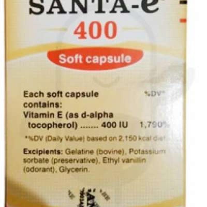 Jual Santa E400 Vitamin Kulit Suplemen Antioksidan Sanbe Terbaru Juli 21 Blibli