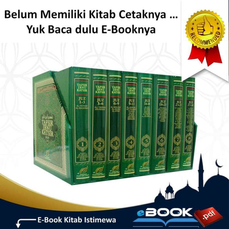 Jual Tafsir Ibnu Katsir 1 Set Lengkap 8 E Book Putih Di Seller Kitab Digital Kab Temanggung Jawa Tengah Blibli