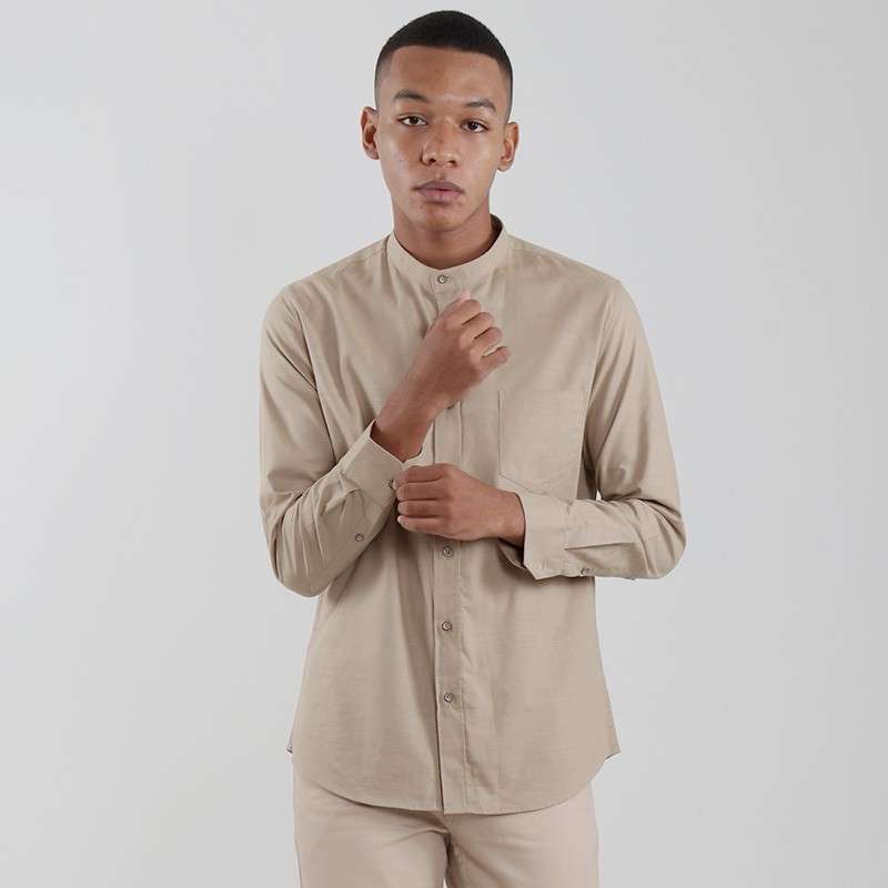 Jual Edwin Jeans Linen Style Long Shirt 