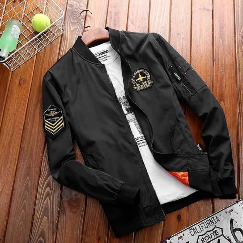 Morastore Jaket Parasut Pria Despo Jet Jaket Bomber Pria Terbaru Agustus 2021 Harga Murah Kualitas Terjamin Blibli