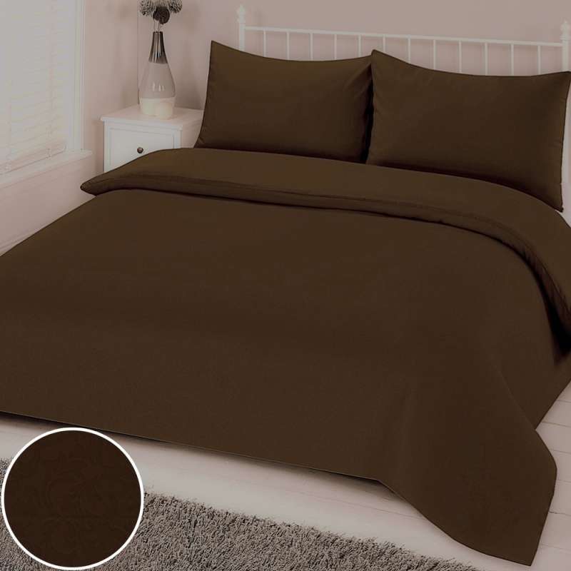 Jual Romeo Coffee Set Bed Cover Polos Emboss Murah Mei 2021 Blibli