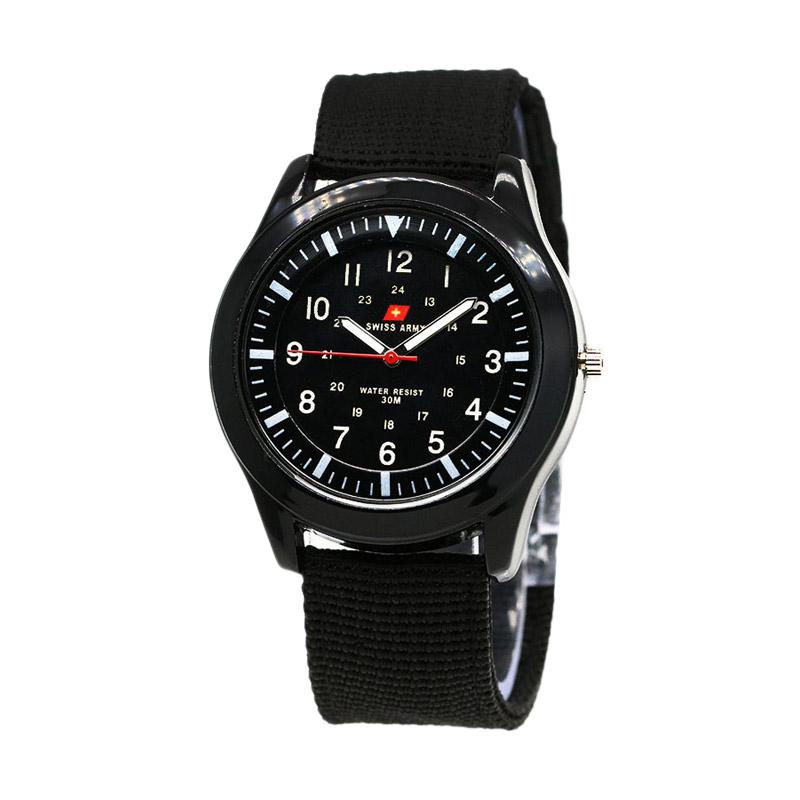 Swiss Army 0021 Jam Tangan Pria - Hitam