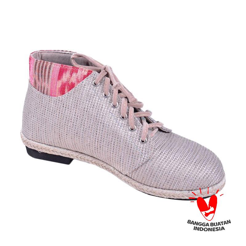 d.a.t Handmade Indonesia Bima Boots - Dusty Pink