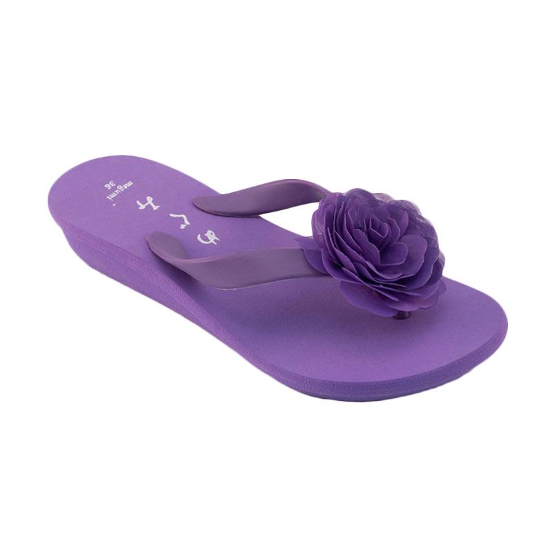 Megumi Rose Sandal Heels Wanita - Purple