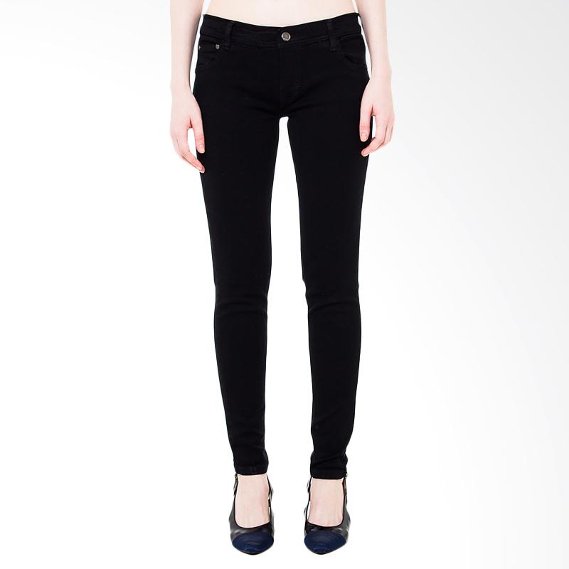 Nuber Soft Fit stretch Jeans Wanita - Black