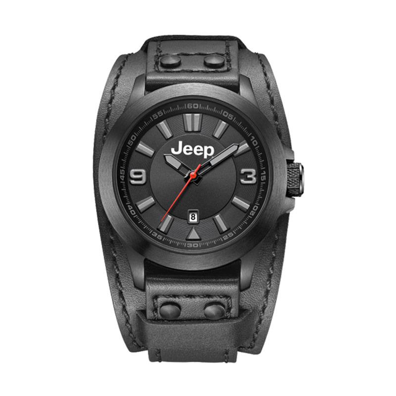 Jeep Compass Series JPC32402 Jam Tangan Pria - Black