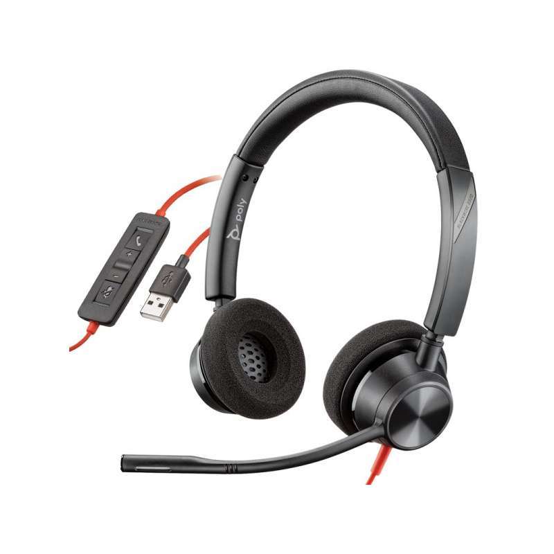 Jual Poly BLACKWIRE 3320 - USB-A 