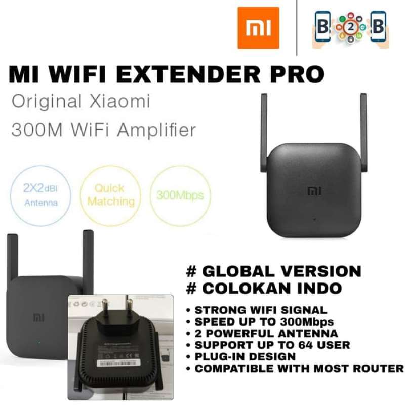 Penguat Sinyal Wifi Mi Wifi Repeater Pro Penguat Sinyal Wifi