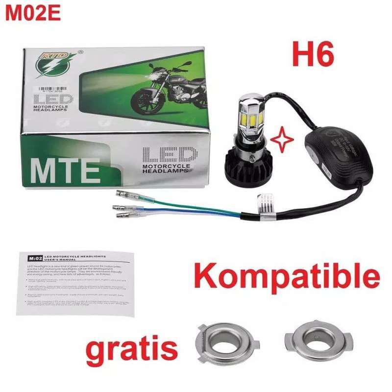 Jual Lampu Led Motor 6 Sisi Ac Dc H6 H4 35w Rtd 6 Mata 100 Ori Rtd Murah Mei 2021 Blibli