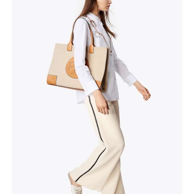 Tory burch ella new arrivals mini canvas tote