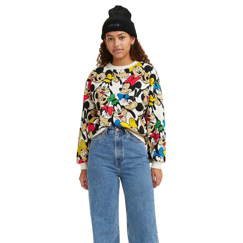 Jual Levi's Disney W Crew Sweatshirt 