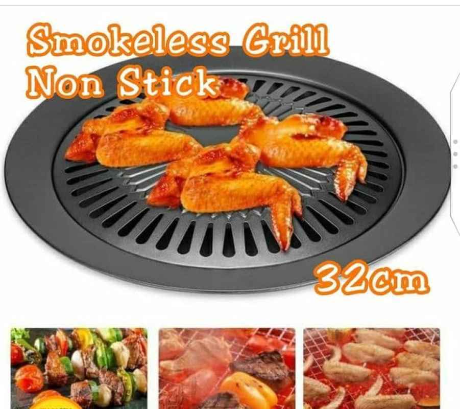 Jual Smokeless Grill Non Stick 32 Cm Bbq Grill Alat Panggang Serbaguna Terbaru Desember 2021 Harga Murah Kualitas Terjamin Blibli