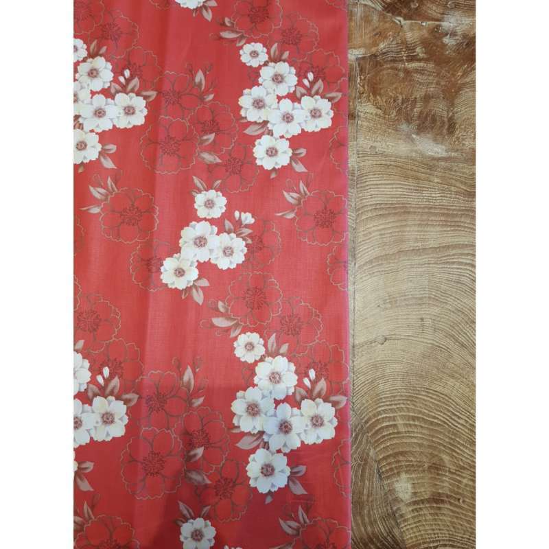 Jual Ts012 Harga Persetengah Meter Kain Katun Jepang Motif Bunga Sakura Tokai Senko Murah Mei 2021 Blibli