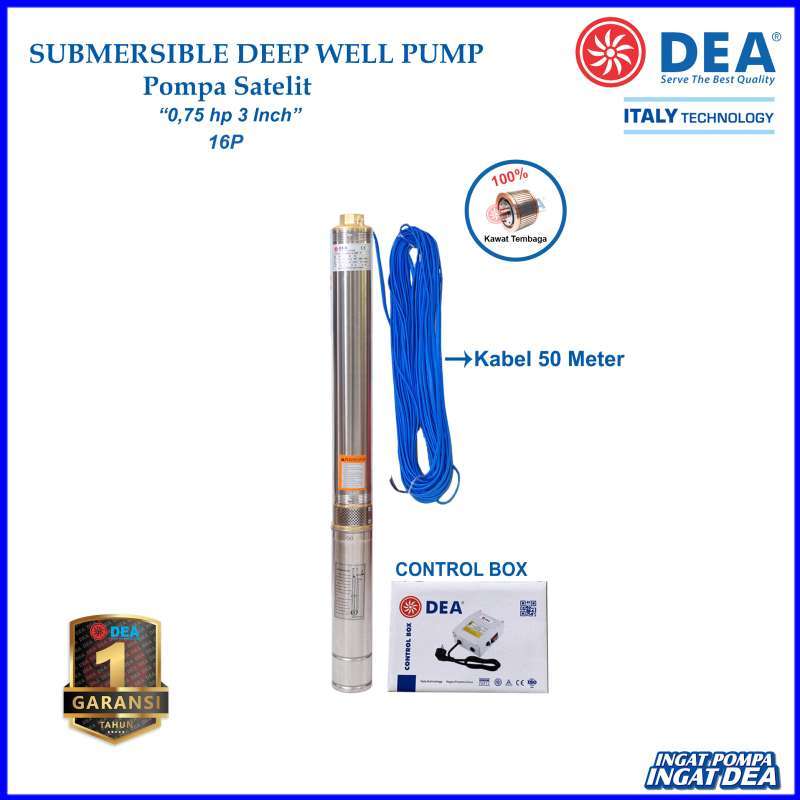 Promo Dea 0.75 HP Pompa Satelit 