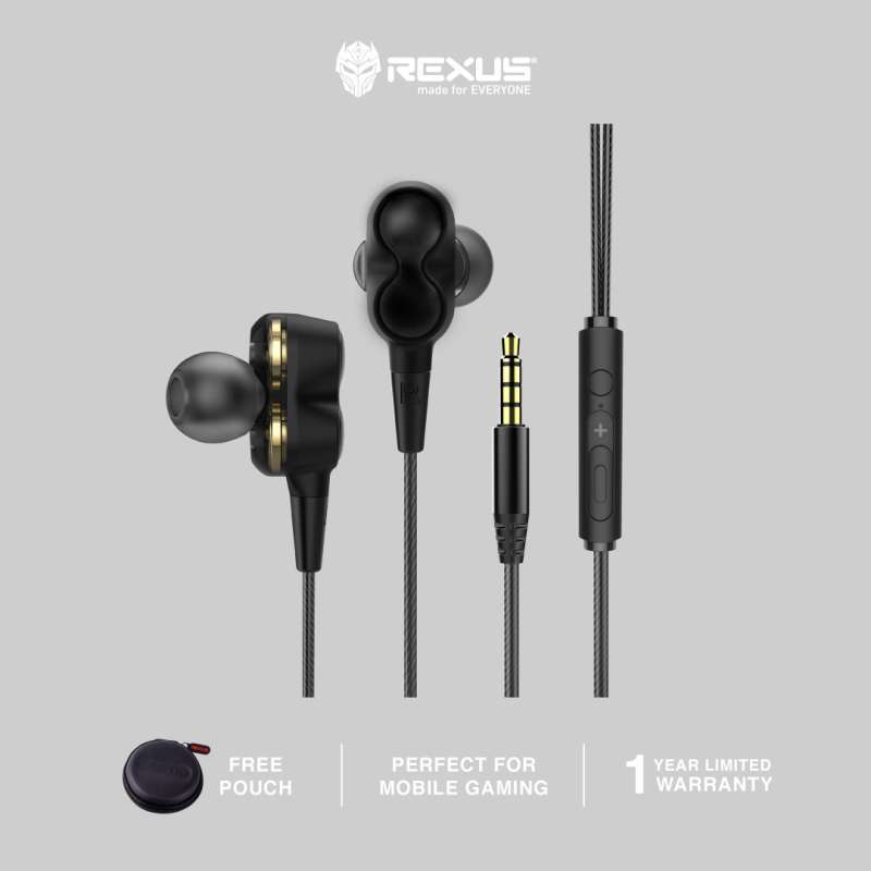 Rexus earphone on sale