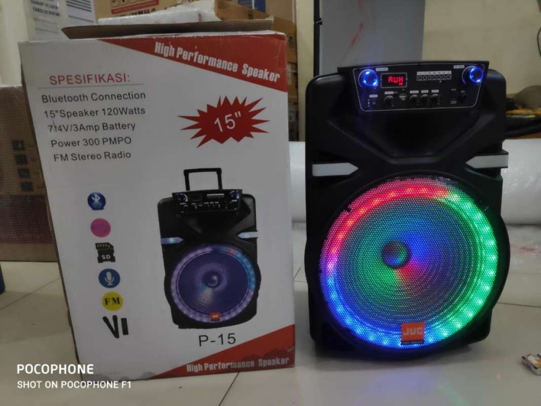 Jual Promo Juc Speaker Audio P 15 Super Bass Usb Bluetooth Portable Online Februari 2021 Blibli