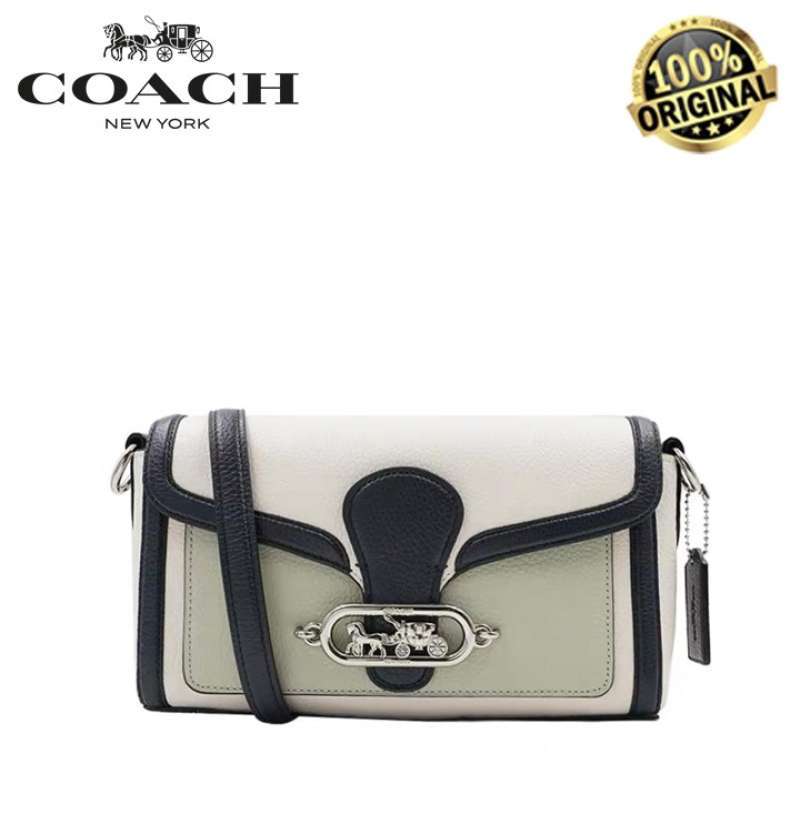Jade shoulder bag in colorblock sales