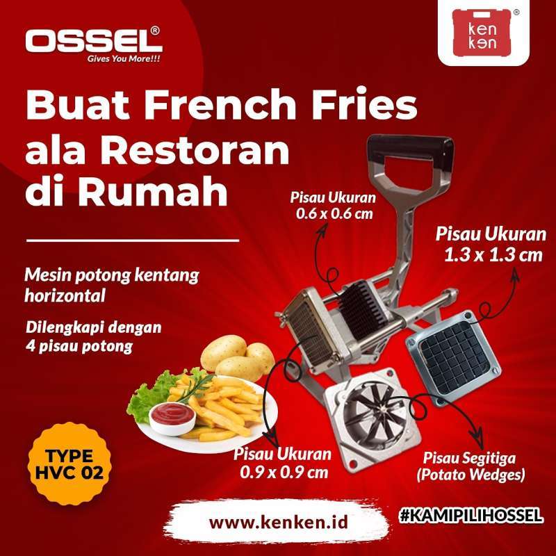 potong kentang wedges