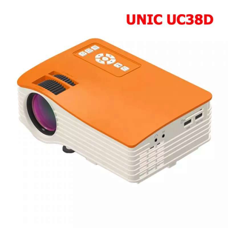 uc38d home portable led projector 40 ansi lumens