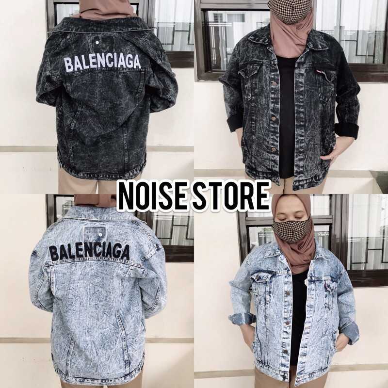 Jual Jaket Jeans Oversize Premium di 