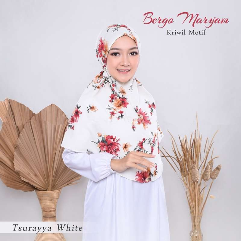 Jual Hijab Bergo Maryam Tali Kriwil Motif Bunga Nonpet Jilbab Instan Online Maret 2021 Blibli Download image more @ sentralgrosirjilbab.com. hijab bergo maryam tali kriwil motif bunga nonpet jilbab instan