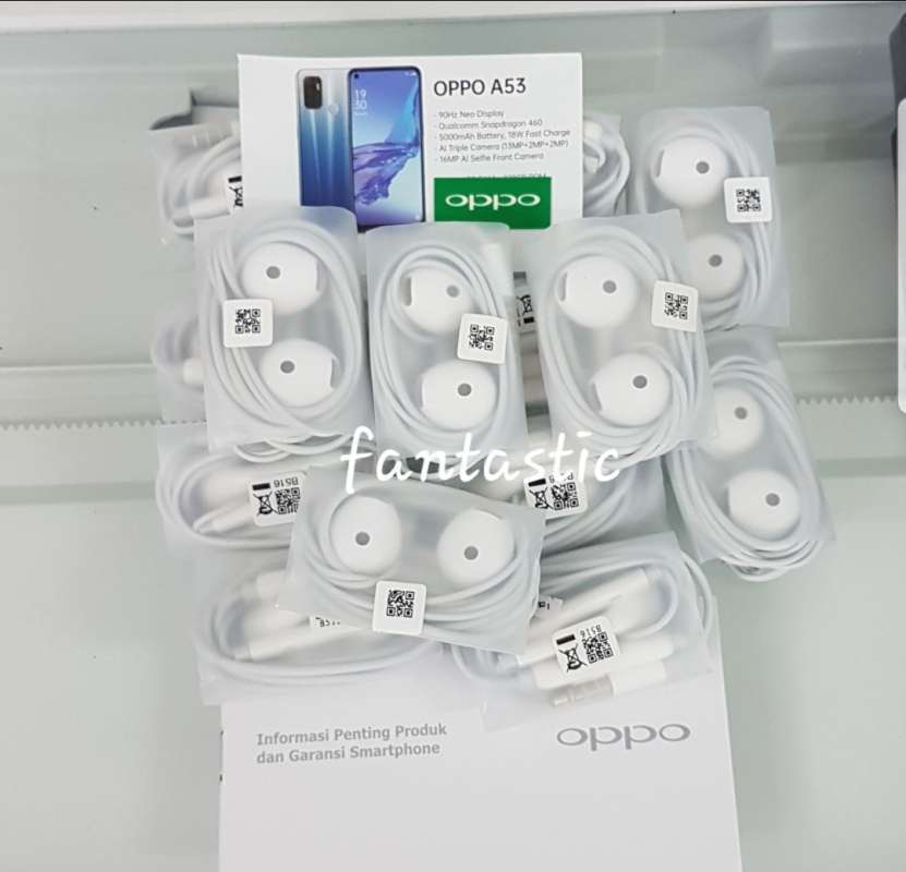 Earphone oppo online a53