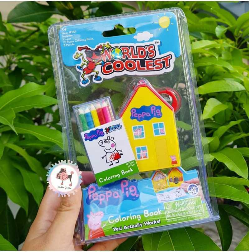 Worlds Coolest Peppa Pig Coloring Book