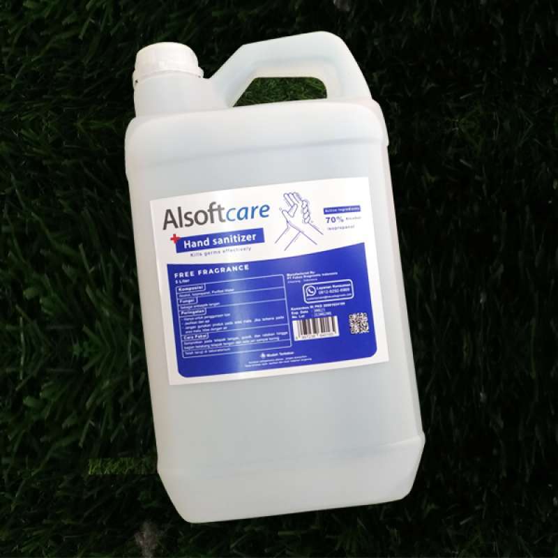 Promo Hand sanitizer Alsoftcare - Ukuran 5000ml Free ...