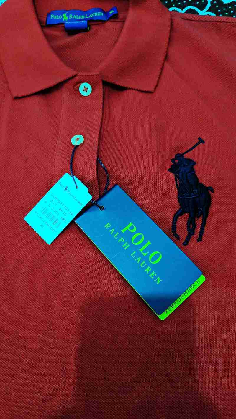 Jual Original by Polo Ralph Lauren Shirt Red Kaos Kemeja Polo XL