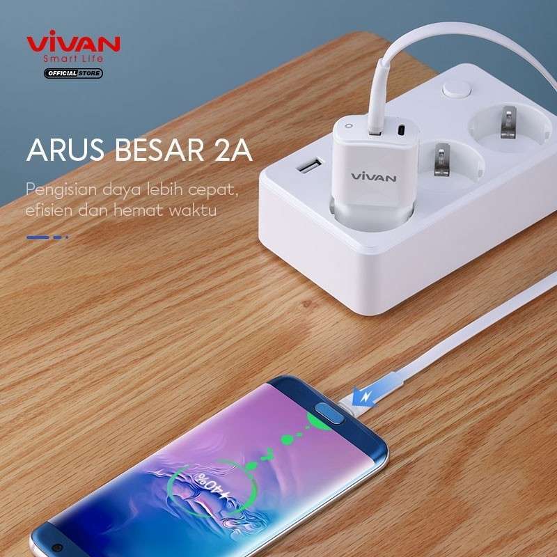 Jual Vivan Kabel Data Micro Usb Hp Oppo Huawei Realme Samsung Xiaomi 2m Murah Mei 2021 Blibli