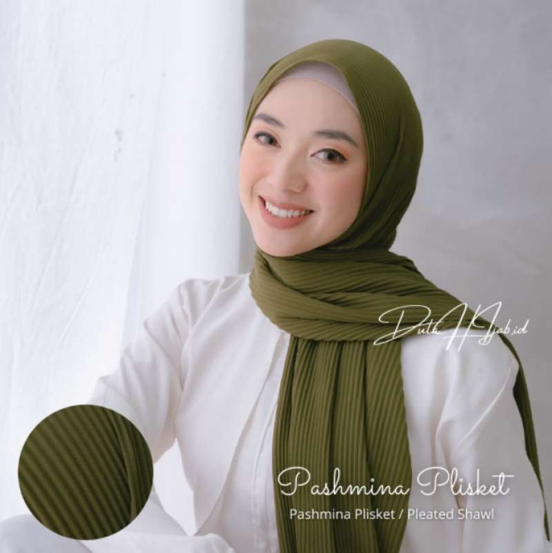 Pashmina Plisket Lidi Premium Pashmina Plisket Ceruty Babydoll Premium Uk 180x75 - Kerudung pashmina plisket