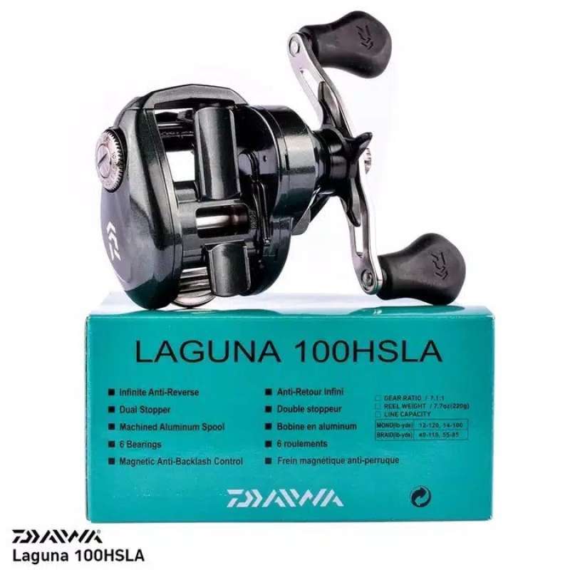 Spesifikasi reel bc daiwa laguna 100hsla clearance