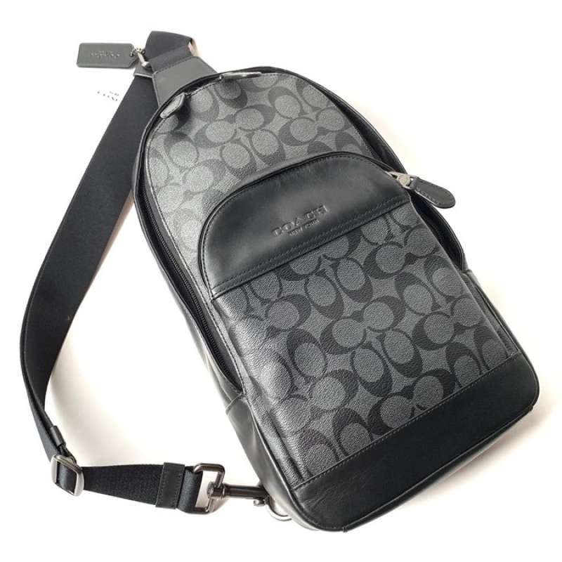 Harga coach sling bag new arrivals