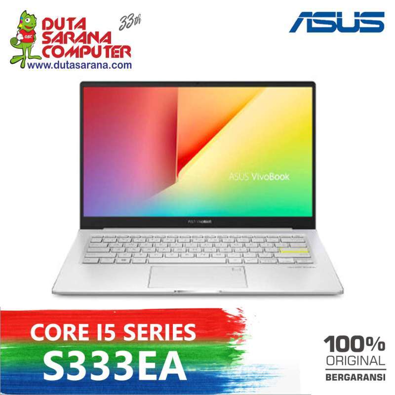 laptop asus vivobook s333ea eg551ts eg552ts core i5 1135g7 8gb 512gb iris xe 13 3 win 10 ohs 2019 murah