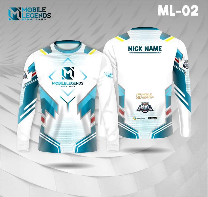 Baju gaming ml clearance