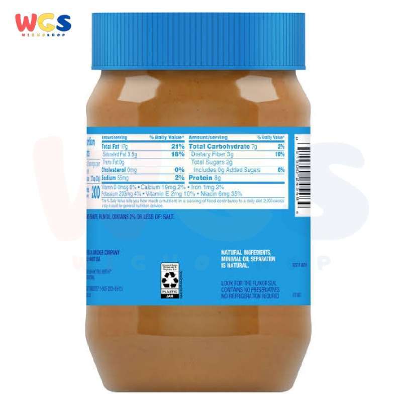Jual Selai Jif No Added Sugar Creamy Peanut Butter Spread ...