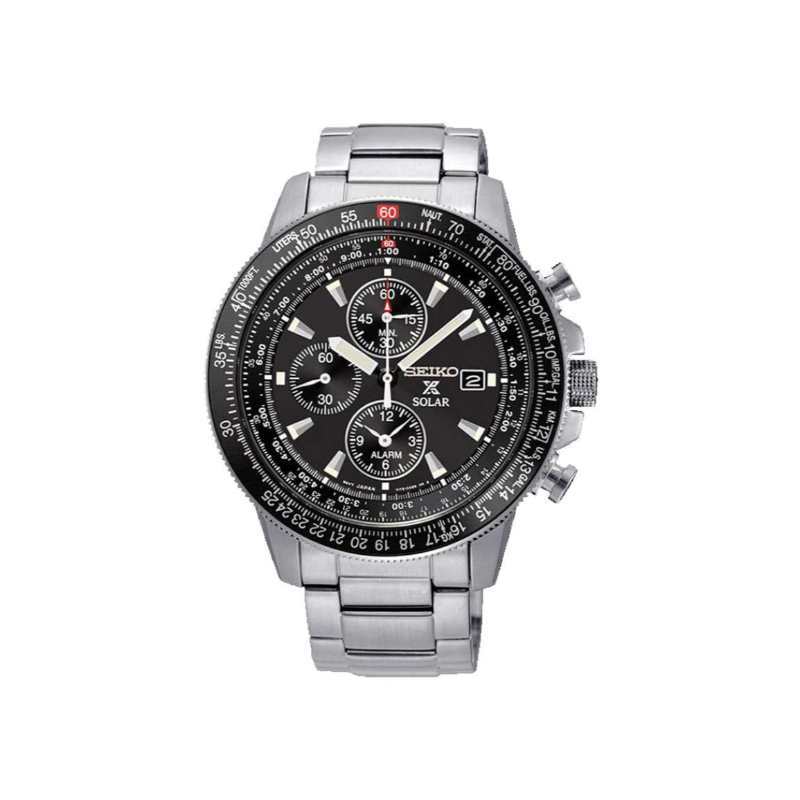 Seiko solar hotsell chronograph ssc009p1