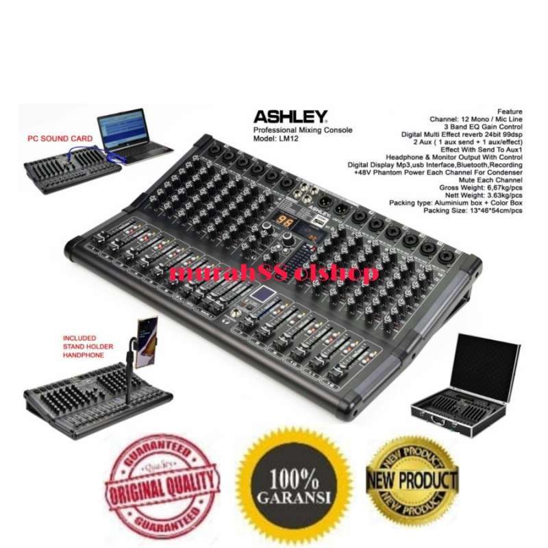 Jual Mixer Ashley Lm 12 Original 12 Channel Bluetooth Usb Interface Koper Terbaru Juni 21 Blibli Jual Mixer Ashley Lm 12 Original 12 Channel Bluetooth Usb Interface Koper Terbaru Juni 21 Blibli