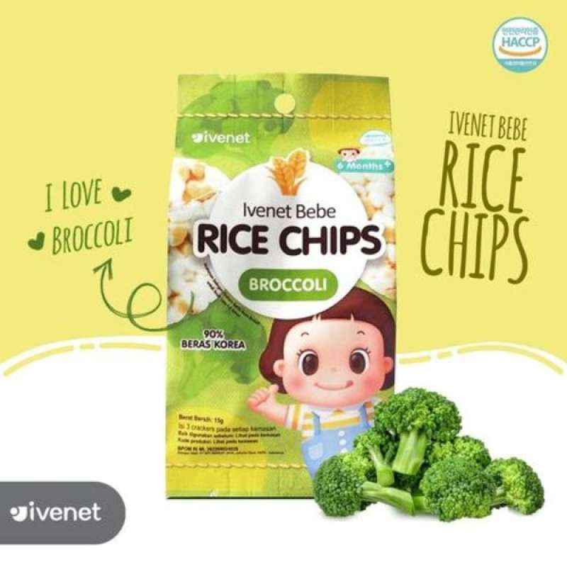 Jual Ivenet Bebe Rice Chips Broccoli 15gr Terbaru November 21 Harga Murah Kualitas Terjamin Blibli