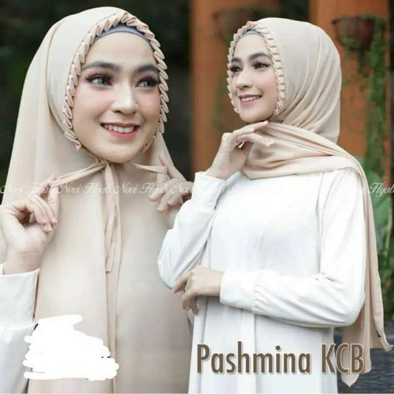 Jual Jilbab Pashmina Tali Lipit Kcb 75 X 175 Diamond Kerudung Wanita Murah Mei 2021 Blibli