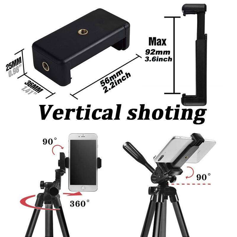 oem tripod is suitable for iphone samsung xiaomi huawei mobile travel tripod universal photography tripod supports bluetooth connection