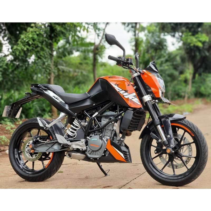 Jual KTM Duke 200 Orange 2017 Condition 