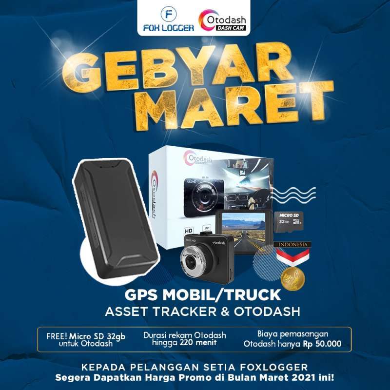 Jual PROMO TERMURAH GPS Tracker Mobil Truck Asset Otodash di