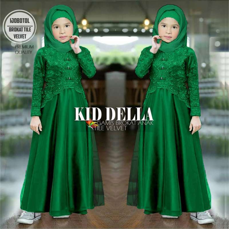 Gamis Brokat Mutiara Anak Perempuan Kid Della Maxi Dress Panjang Fashion Muslimah Kaella Kid Cewek Terbaru Agustus 2021 Harga Murah Kualitas Terjamin Blibli