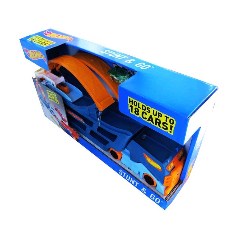 hot wheels stunt n go hauler