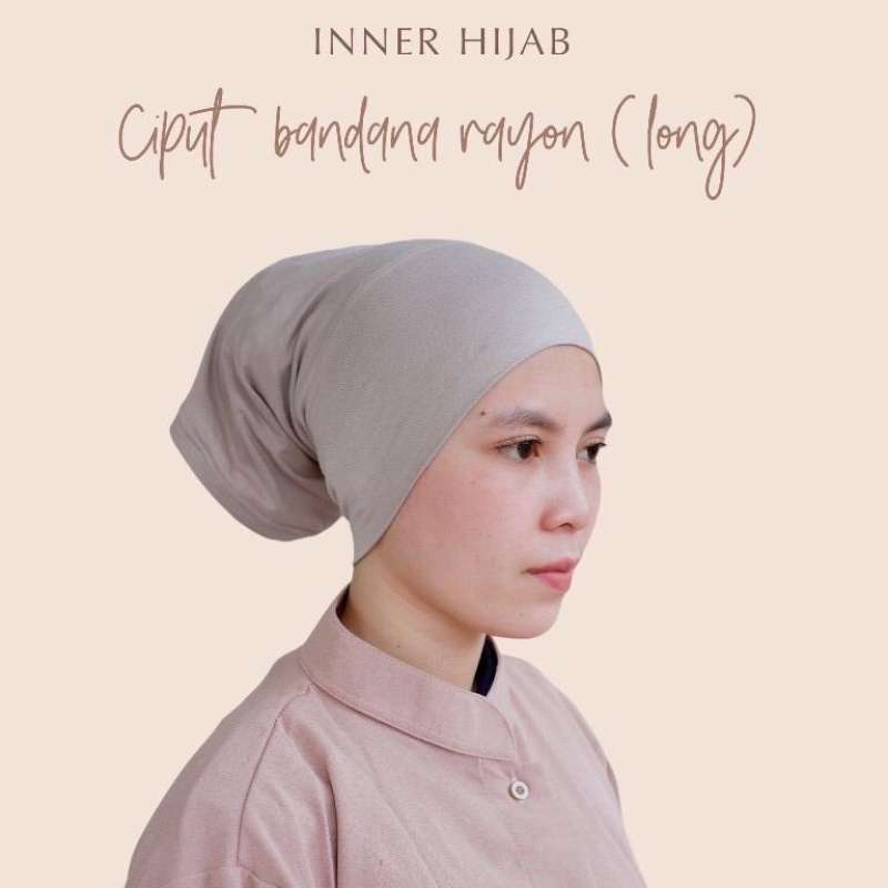 Jual INNER HIJAB INNER CIPUT BANDANA NUDE di Seller Hijab