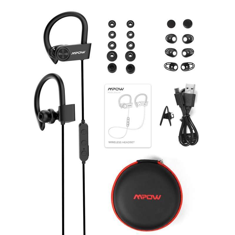 Jual MPOW D9 BLUETOOTH V5.0 APTX ERGONOMIC HEADPHONES IPX7