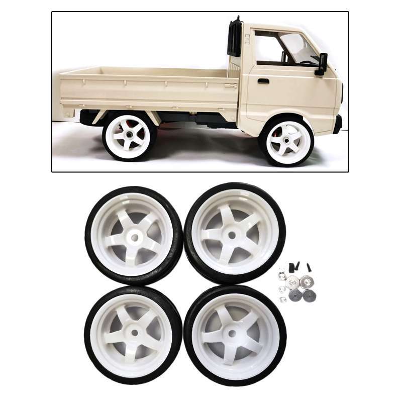 Wheel Hubs for WPL D12 RC Trucks Style 