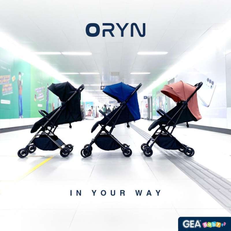 Jual Gea Baby Oryn Stroller Kereta Dorong Bayi Mudah Dibawa Travelling Bisa Masuk Kabin Pesawat Ada 3 Warna Online Mei 2021 Blibli