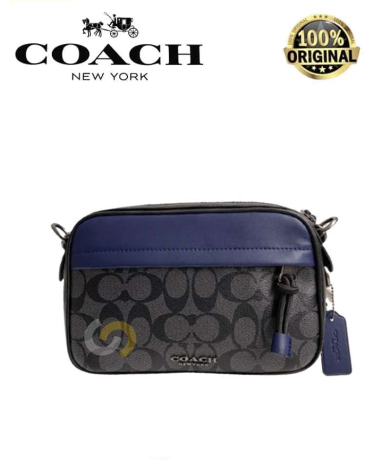 coach graham crossbody in signature canvas